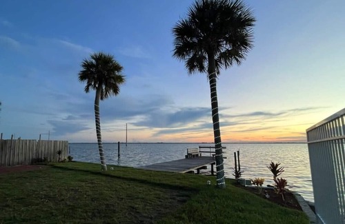 Orlando Beach Apartment | Waterfront Oasis! Private Pier, Walk to Beach