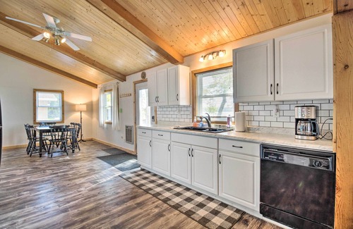 Onamia Cabin | Waterfront Onamia Retreat: Dock, Fire Pit & Ocean Views