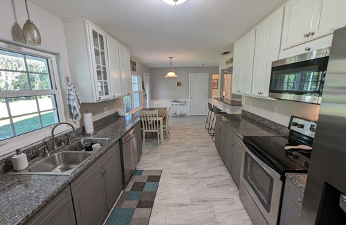 Crystal River House | Waterfront Retreat with Dock, Pool, Hot Tub & Ocean Views