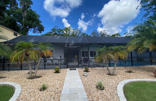 Crystal River House | Waterfront Retreat with Dock, Pool, Hot Tub & Ocean Views