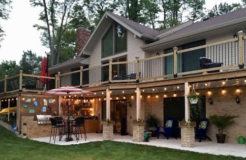 Elkhart House | Waterfront Paradise Retreat: 35 minutes to ND and SBN airport!