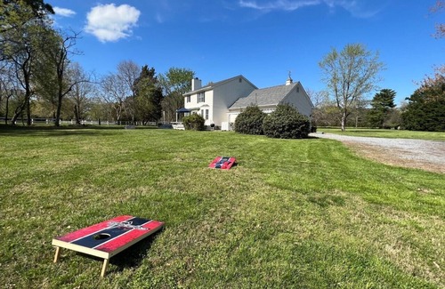 St. Michaels House | Pet-Friendly Waterfront Retreat with Spa and Family Amenities