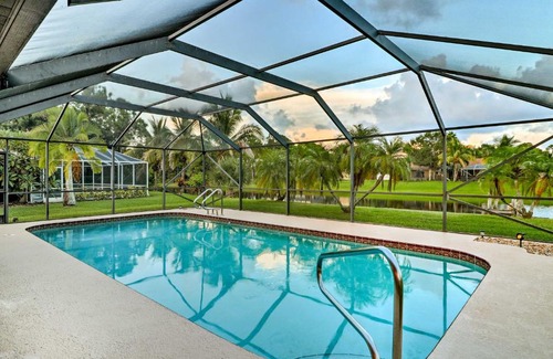 Port Saint Lucie House | Charming Waterfront Home in Port St Lucie with Pool