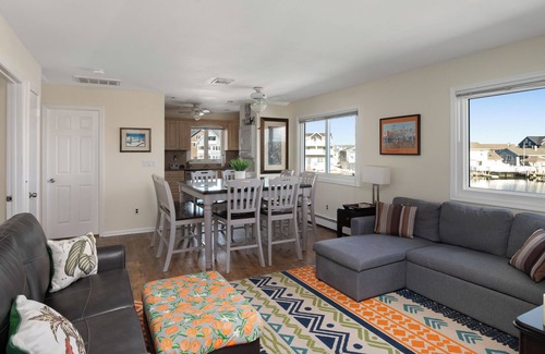 Seaside Heights Villa | Ideal Waterfront Retreat with Jacuzzi and Stunning Views