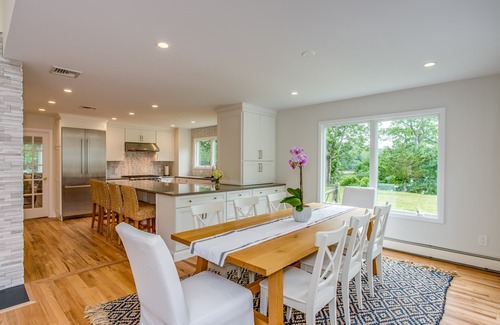 Southold House | Waterfront Paradise with Private Beach and Spa Amenities