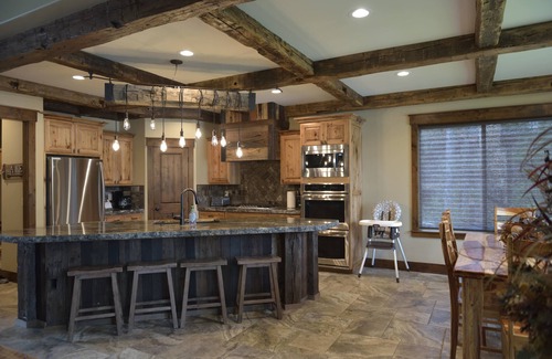 Island Park House | Waterfront Redtail Retreat Lodge: Rated 10/10 with Views