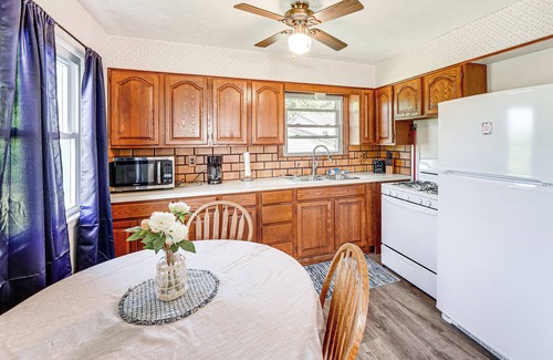 Reed City House | Waterfront Retreat w/Dock & Yard in Reed City!