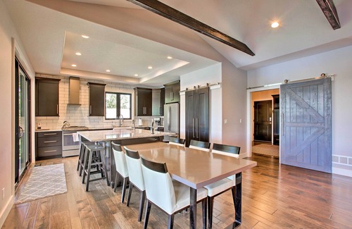 Traverse City Cottage | Scenic Waterfront Home at Silver Lake with Private Dock