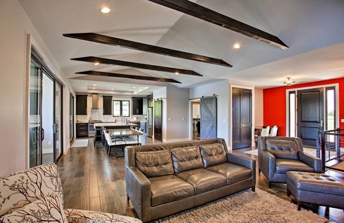 Traverse City Cottage | Scenic Waterfront Home at Silver Lake with Private Dock