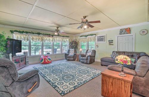 Hardwick House | Waterfront Sparta Gem with Fire Pit & Family-Friendly Amenities