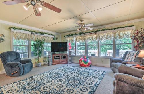 Hardwick House | Waterfront Sparta Gem with Fire Pit & Family-Friendly Amenities