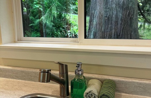Port Angeles East Apartment | Pet-Friendly Waterfront Tiny Home by Olympic National Park