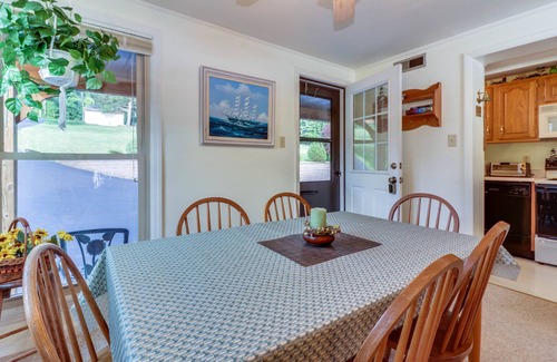 McHenry House | Waterfront Townhouse with Dock & Deck - Near Skiing Fun