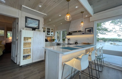 East Boothbay Cottage | Idyllic Cove Retreat with Ocean Views and Unique Amenities