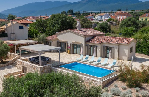 Karavomylos Villa | Experience Villa Frydi: Waterfront Retreat with Private Pool