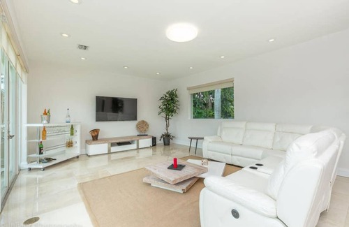 Surfside Villa | Serene Waterfront Villa with Pool and Ocean View