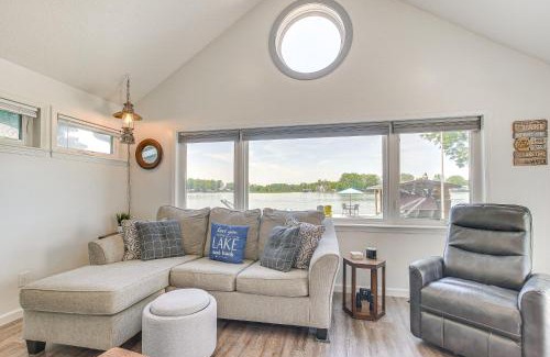 Saint Johns House | Relaxing Belle Center Retreat on Indian Lake with Dock Access