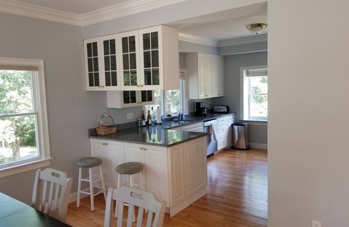 New Seabury House | Inviting Waterfront Retreat with Dock & Heated Pool