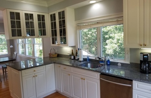 New Seabury House | Inviting Waterfront Retreat with Dock & Heated Pool