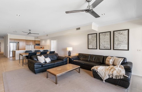 Yamba House | Elegant Riverview Apartments with Pool and Family Amenities