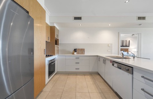 Yamba House | Elegant Riverview Apartments with Pool and Family Amenities