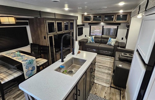 Port Bolivar House | Cozy Beach Camper Retreat at Hailey's Beach-n-Bay #12