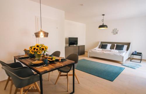 Neusiedl am See House | Experience Wave Penthouses: Oceanfront Oasis with Hot Tub