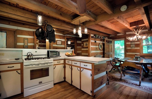 Greeneville Cabin | Cozy Log Cabin Near Appalachian Trail with Fire Pit & Fishing