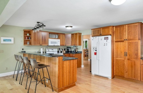 Moultonborough House | Winnipesaukee Lakeside Retreat with Dock and Family Amenities