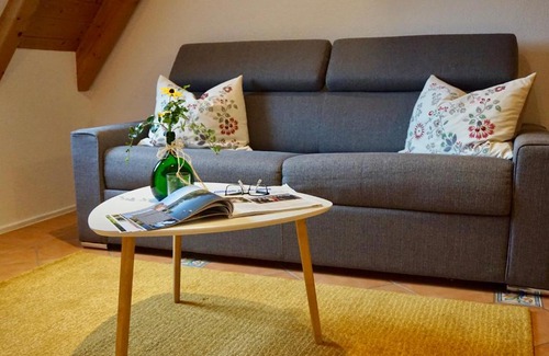 Sugenheim Apartment | Oceanfront Escape at Weinhof Grosch with Exceptional Views