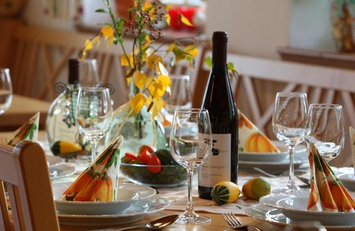 Sugenheim Apartment | Oceanfront Escape at Weinhof Grosch with Exceptional Views
