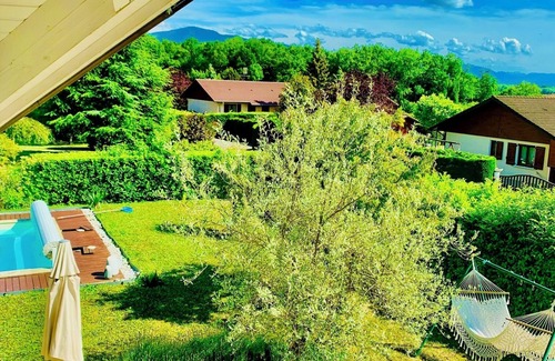 Chens-sur-Leman Villa | Escape to a Scenic Villa with Private Pool Near Geneva