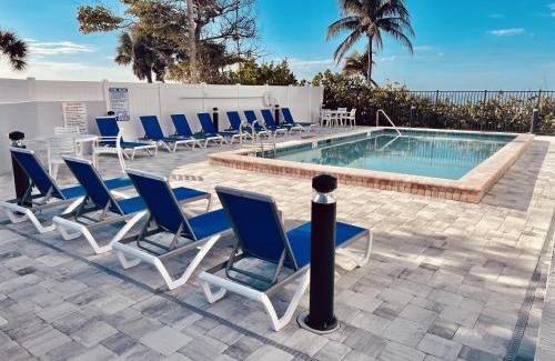 Fort Myers Beach Apartment | Experience Beach Villas #704: Gulf Front Views & Family Fun