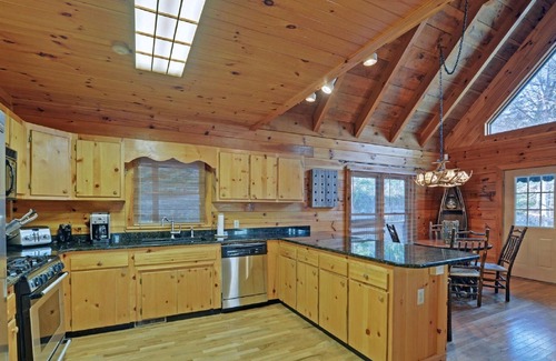 Blue Ridge House | Experience Lake Front Elegance with Spa and Kids' Amenities