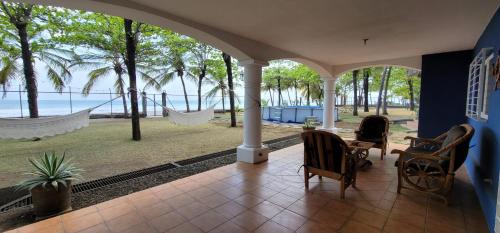 Pochomil House | Discover The Beach House: Oceanfront Paradise Awaits