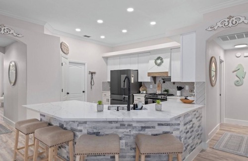 Riverhaven Village House | Discover Pet-Friendly Paradise with Gulf Access & Pool
