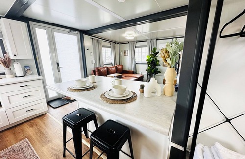 Pecos Apartment | Welcoming, Friendly Studio BoxHouse in Pecos: Queen bed with Full bed