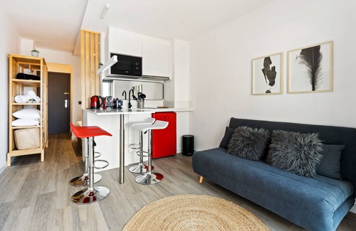 Empuriabrava Apartment | Ocean View Estudio Welcs/EMP 070 with Spa and Amenities