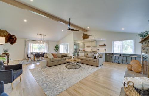 Tulsa House | Inviting Tulsa Retreat with Fire Pit and Family-Friendly Space