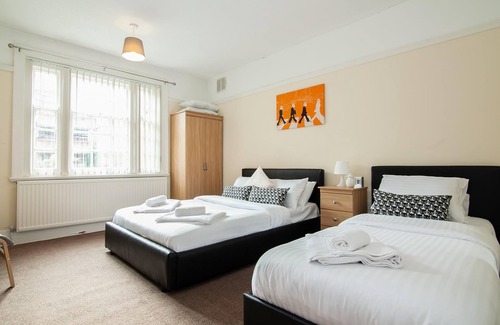 Bootle House | Family Room at 6@The Jolly - Rated 10/10, Kitchen Included