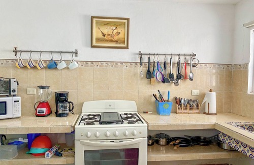 Chelem House | Prime Beachfront 3 BR House with Spa & Breakfast Included