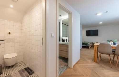 Velke Losiny Apartment | Relaxing Wellness Apartmány Vila Republika with Spa & Hot Tub