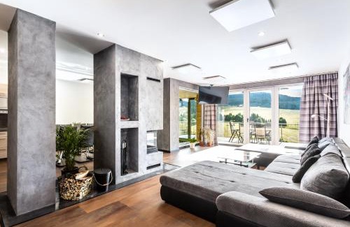 Loucna Pod Klinovcem Villa | Relax at Wellness Villa Klínovec with Hot Tub & Scenic Views