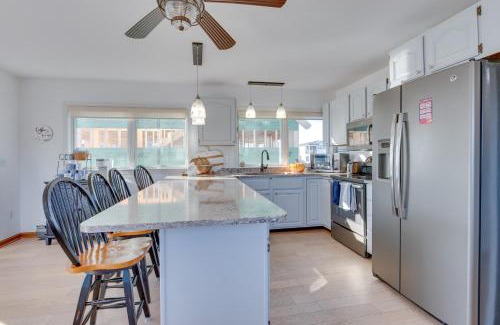 Wells Beach House | Oceanfront Wells Beach House with Inviting Deck and Hot Tub