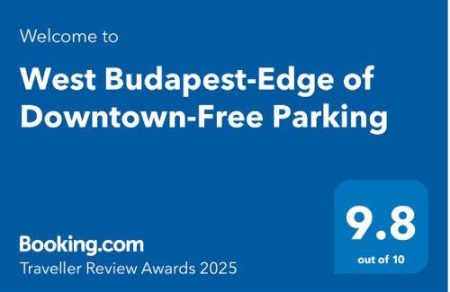 Ujlipotvaros Apartment | Prime West Budapest Hotel - Downtown Access & Free Parking