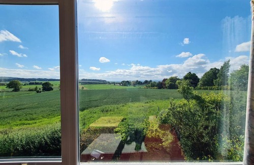 Forfar House | Inviting West Craig Farm House: Pet-Friendly Getaway