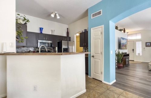 South Mountain House | Western Vibe 3 BR Home with Pool, Sauna & Pet-Friendly Perks