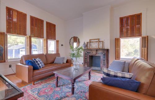 Columbus House | Inviting Columbus Retreat with Balcony and Family Amenities