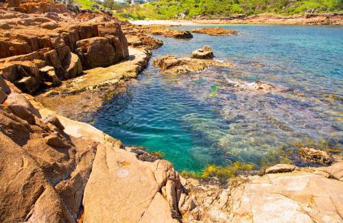 Fishermans Bay Apartment | Oceanfront Whale Studio Suite with Hot Tub & Great Reviews