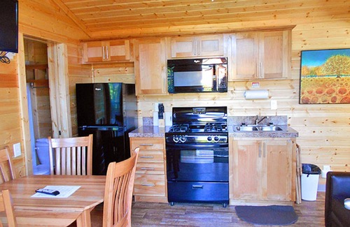 South Beach Cabin | Discover Whaler's Rest RV & Camping Resort with Ocean Views
